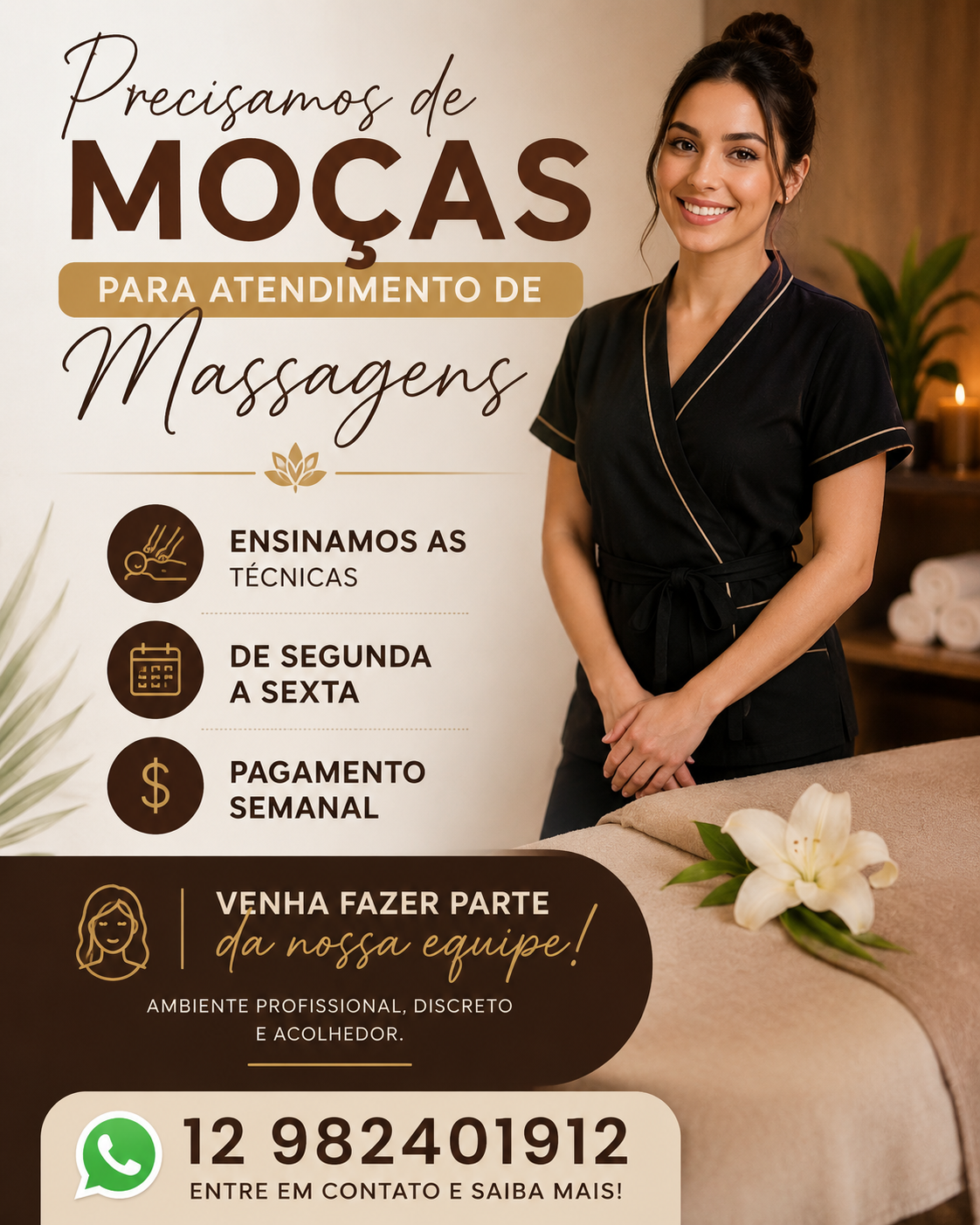 Venha fazer parte de nossa Equipe....